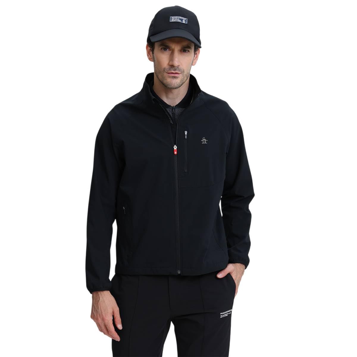 Amazon.co.jp: MUNSINGWEAR MG6SJK21M Men's Full Zip Jacket, Water